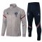 PSG x Jordan 2021/22 Grey Spots Soccer Training Suit (Jacket + Pants) Mens