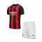 2020/21 AC Milan Home Kids Soccer Kit (Jersey + Shorts)